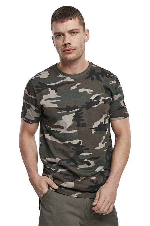 Men's t-shirt short sleeve camouflage