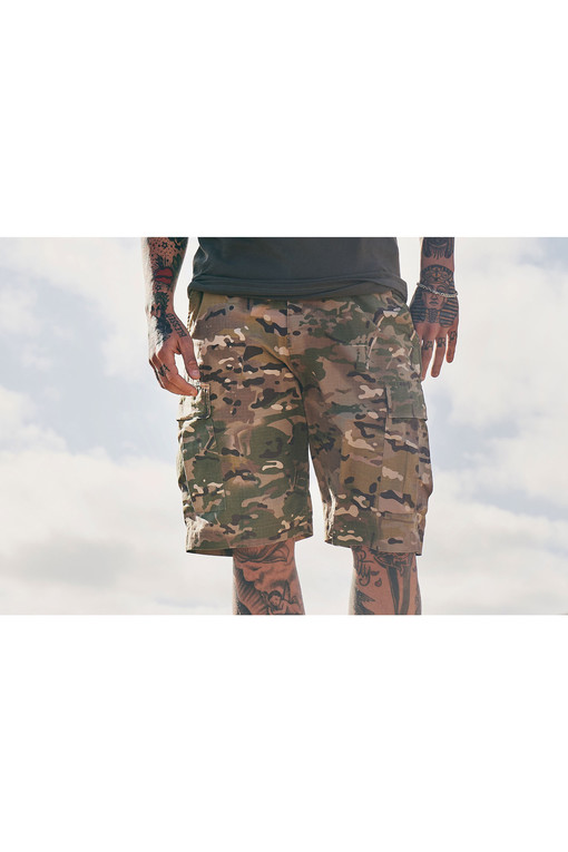 Brandit men's camouflage shorts