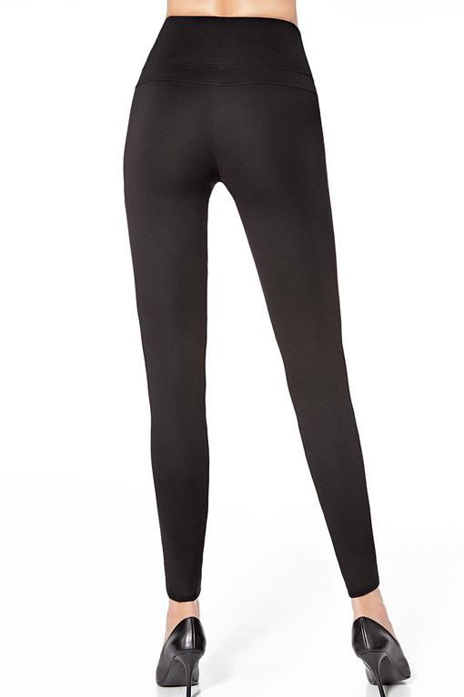 Slimming push-up leggings with a high waist