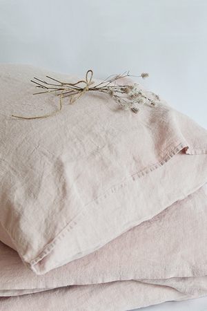 The secret of sweet dreams is hidden in the high-quality and natural 100% linen bedding. linen made of natural, softened