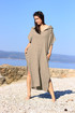Women's long oversized linen dress