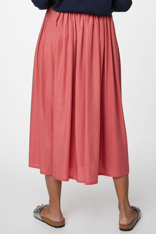 Women's solid colour eco skirt