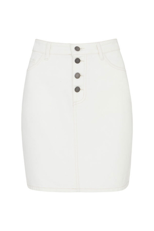 Women's organic cotton denim skirt