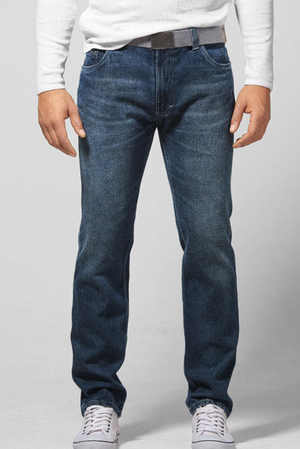 Men's jeans with hemp and organic cotton from the German brand HempAge high waist classic cut belt loops two larger and one