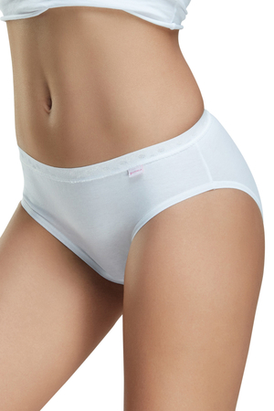 The basis of every woman's wardrobe - quality cotton panties. made of elastic cotton knit back and front of the panties are
