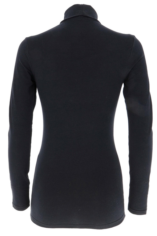 Cotton turtleneck with long sleeves
