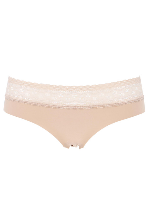 Panties with lace waistband Invisible