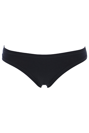 Women's brazilian panties made of beech viscose and cotton. made of elastic knit pleasant monochrome underwear, fits