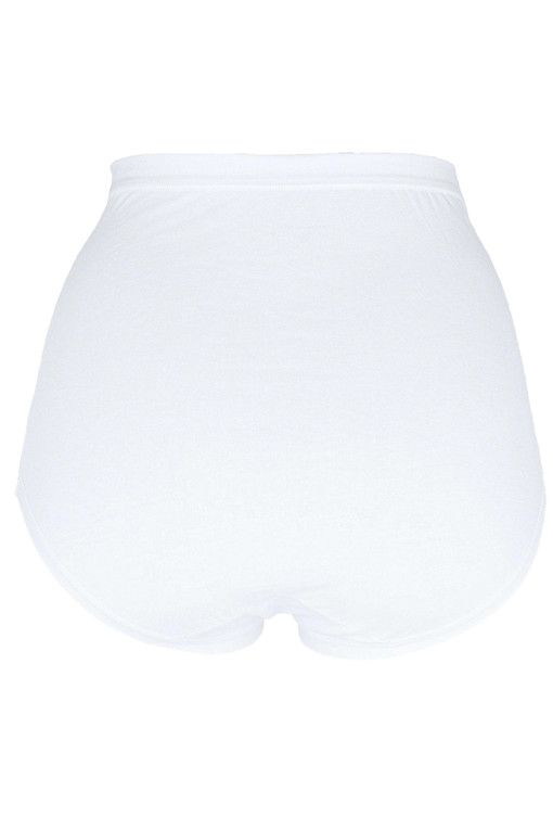 Lace cotton panties extra high waist