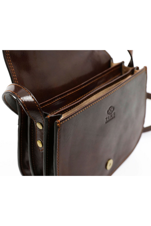 Crossbody leather bag Premium