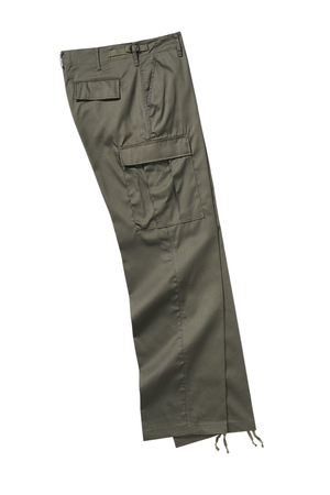 Men's pockets pants in the most popular cut based on US Army trousers. sloping front pockets two spacious thigh pockets