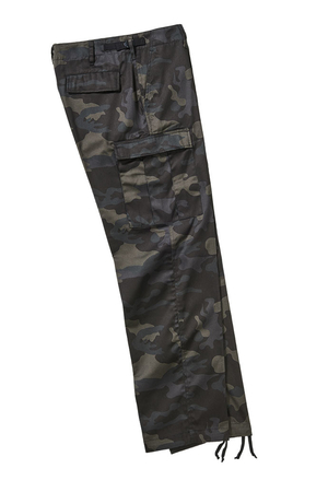 Men's cargo pants in the most popular cut based on US Army pants. popular camouflage pattern sloping front pockets two