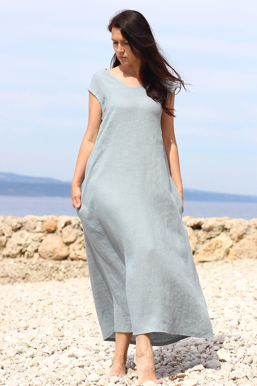 Linen maxi dress Lotika Premium collection
