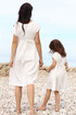 Girls linen dress Lotika Mother and Daughter dress