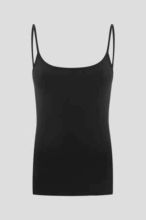 Simple women's tank top made of natural materials European brand Hempro combination of organic cotton and hemp sustainable