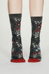 Women's ECO socks with flowers
