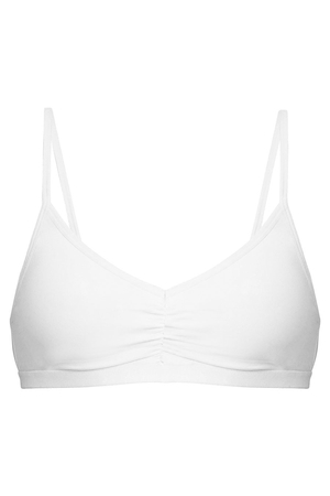 Biobased non-reinforced cotton bralette English brand PeopleTree eco-friendly product environmentally friendly certified
