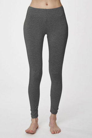 Classic women's leggings from Thougth's sustainable collection organic material bamboo and organic cotton monochrome design