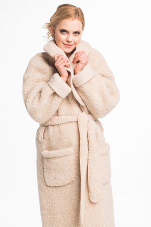 Unisex warm merino wool bathrobe 100% merino wool unisex warm natural product highly absorbent suitable for allergy sufferers