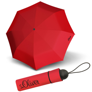 Women's foldable umbrella suitable for handbag. Length of folded umbrella: 25 cm Umbrella roof diameter: 100 cm Weight: 324 g