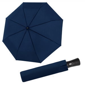 Fully automatic folding umbrella with reinforced fibreglass and high quality aluminium construction. Length of folded