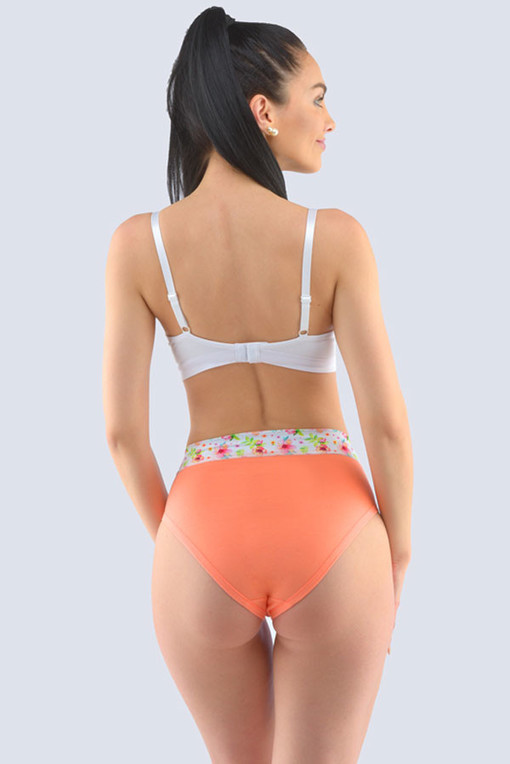 Women's panties with higher waist