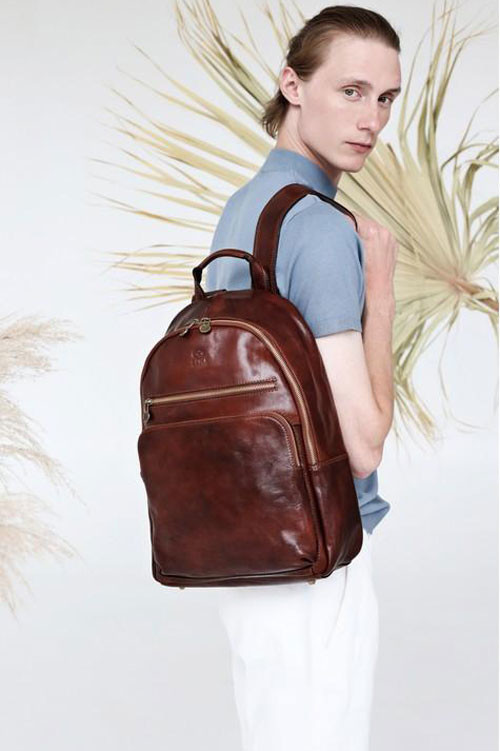 Premium Leather Backpack