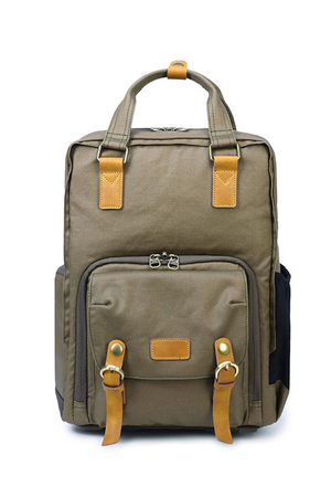 Practical backpack for photo equipment in several colour variants large padded pocket for equipment variable Velcro