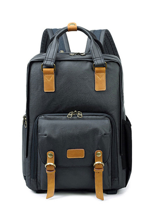 Practical backpack for photo equipment in several colour variants large padded pocket for equipment variable Velcro
