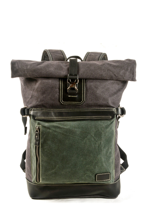 Rolling Waterproof Backpack for city and hiking modern design large rolling pocket smaller contrast zippered pocket pocket