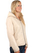 Women's quilted jacket with hood