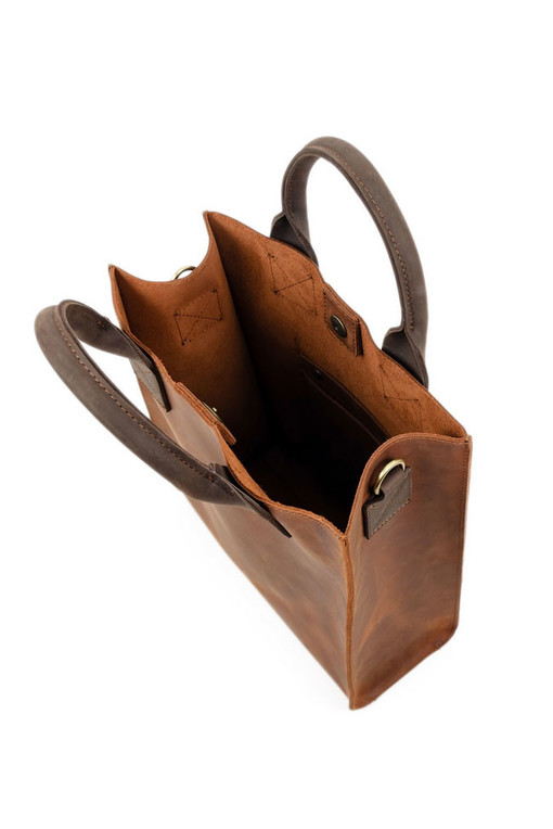 Premium genuine leather handbag