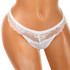 Women's transparent lace sexy thong