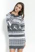 Women's long winter sweater 2in1
