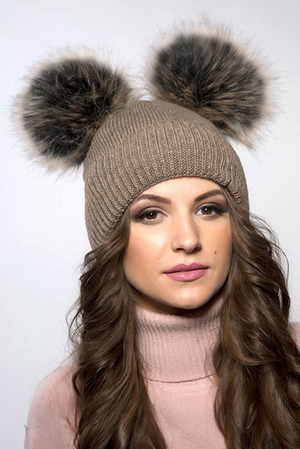 Women's cute hat: youthful design lined warm Dimensions : circumference 20-28 cm, height 22 cm Material : 100% acrylic