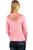 Ladies sweater lace on back