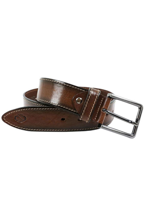 Men's leather belt from the Premium Leather luxury line. an essential part of formal wear and casual outfits a product made