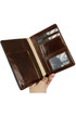 Leather case for car documents