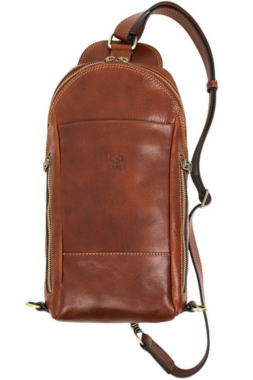 Large Leather Crossbody Bag Premium