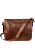 Italian leather crossbody bag