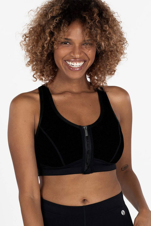 Bra with front fastening
