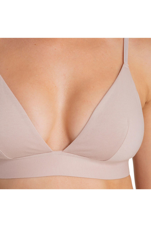 Soft bra made of organic cotton