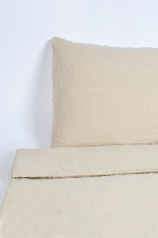 Linen pillowcase and duvet cover 200 x 200 + 2× 50x70