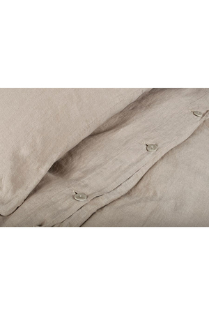 The secret to sweet dreams is hidden in the high-quality and natural 100% linen bedding. linen made of natural, softened