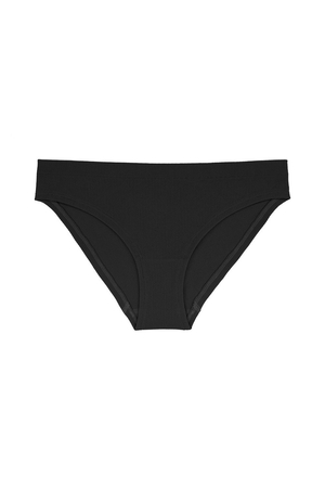 Women's panties in sporty style Dorina - Flo monochrome design without side seams wedge gusset waistband without elastic