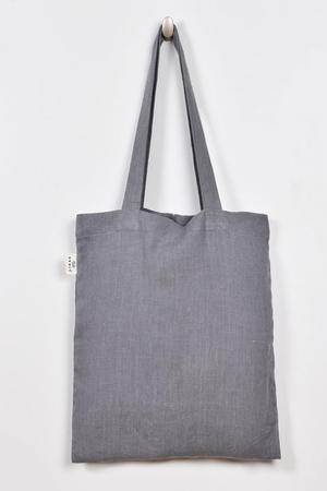 Practical 100% linen EKO shopping bag: environmentally friendly linen is very durable, long lasting can be machine washed on