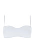 Solid colour reinforced bra