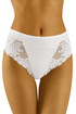 Lace panties with higher waist