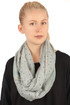 Scarf with coloured polka dots
