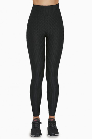 Cellulite-hiding leggings HIDECELLULITE technology completely opaque structured fabric including waistband figure shaping